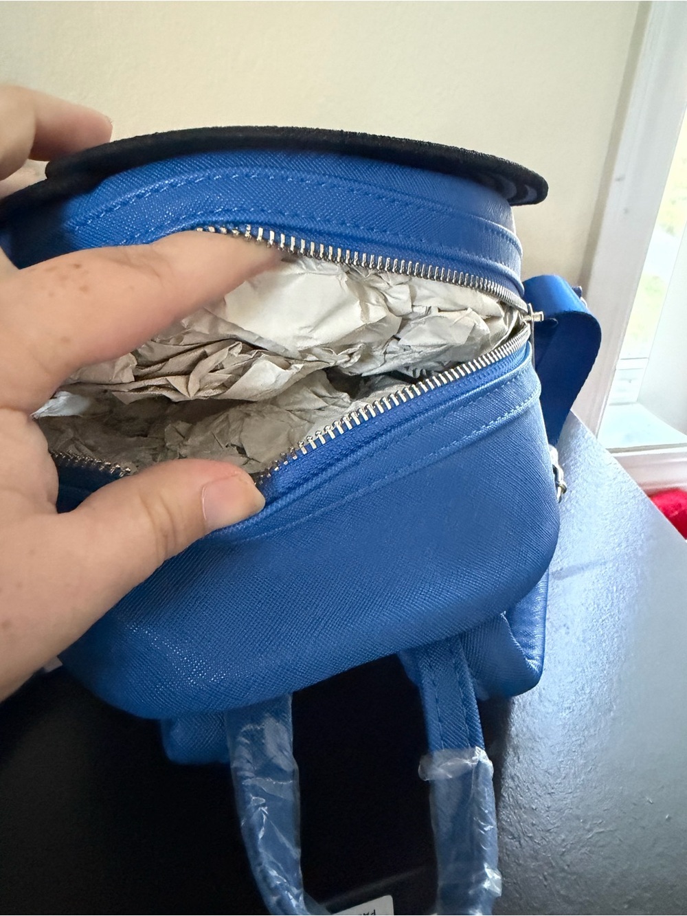 NWT Loungefly Inside Out Sadness Backpack - Picture 7 of 7